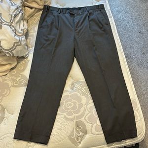 VanHeusen 38/30 Grey Stretchable waist Dress Pants